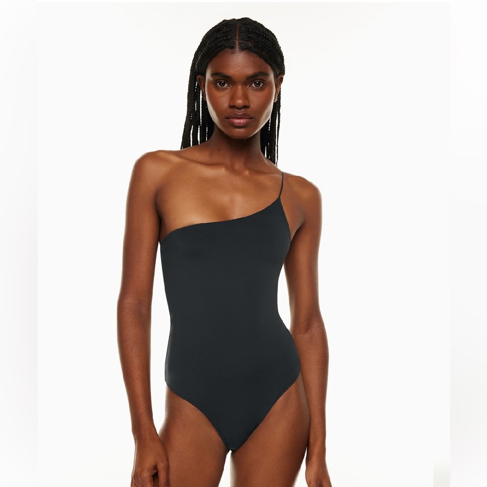 Aritzia Babaton Contour One-Shoulder Cami Bodysuit